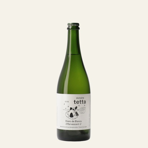 Domaine Tetta, 'Blanc de Blancs Effervescent-Ⅰ' (2018)