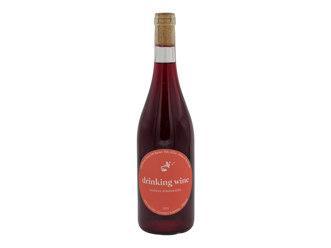 Express Winemakers, 'Drinking Wine (Red)' (2021)