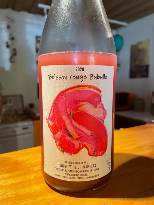 Hubert et Heidi Hausherr, 'Boisson Rouge Bubulle' (2020)